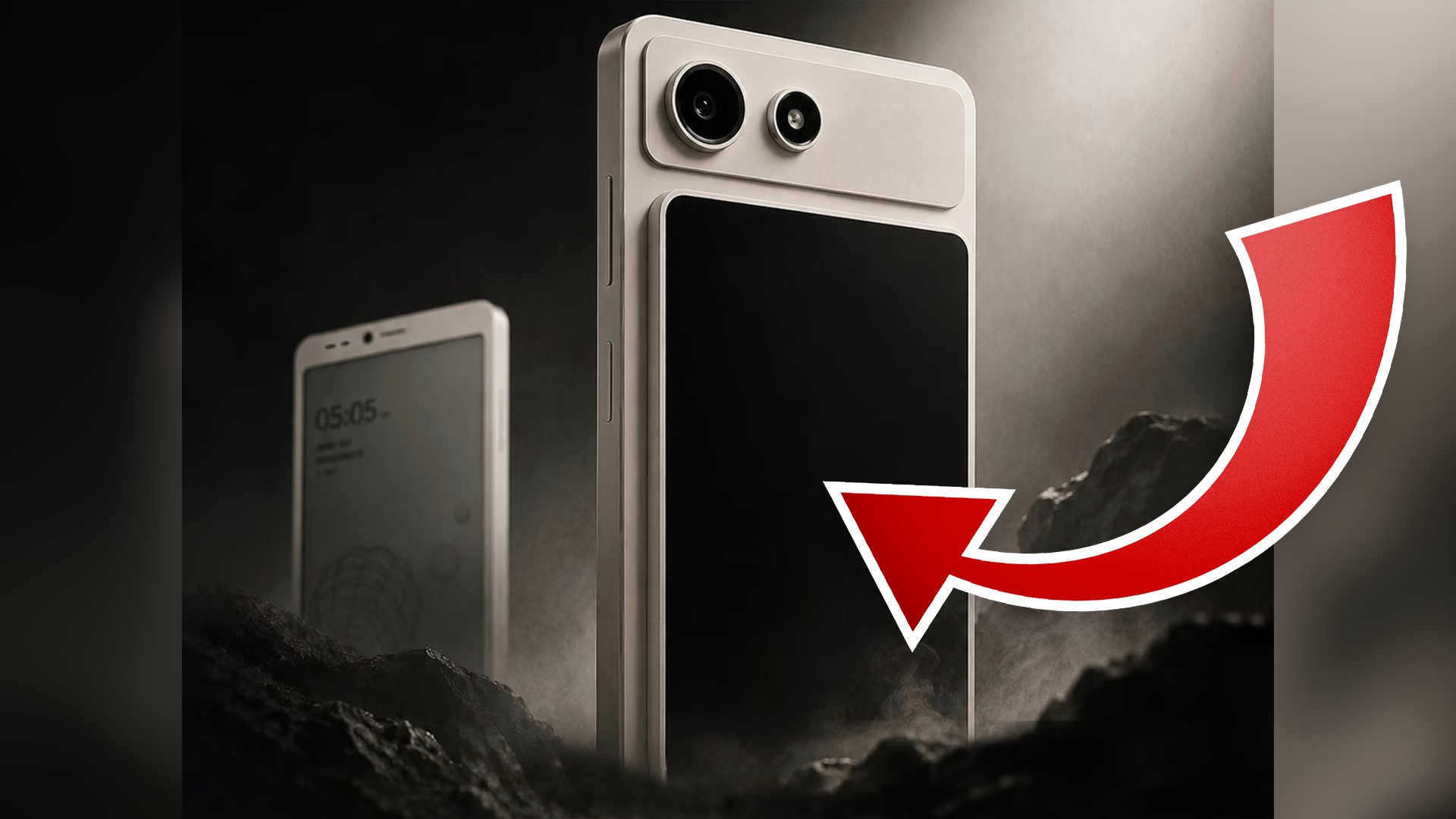 Smartphones – Neues Handy verbindet die besten Eigenschaften von Smartphone und Kindle – mit einem Trick auf der Rückseite